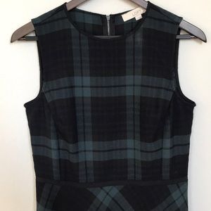 Loft Plaid Dress
